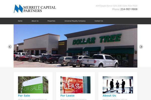 Enterprise Pro theme site design template sample