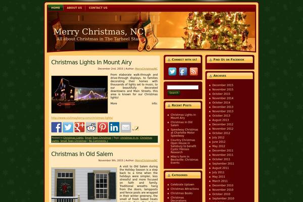 Site using Social Media Widget by Acurax plugin
