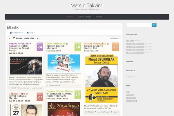 pinpress theme site design template sample