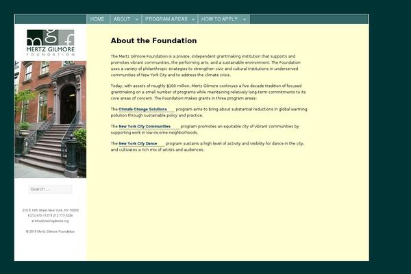 mertzgilmore.org site used Mertzgilmore