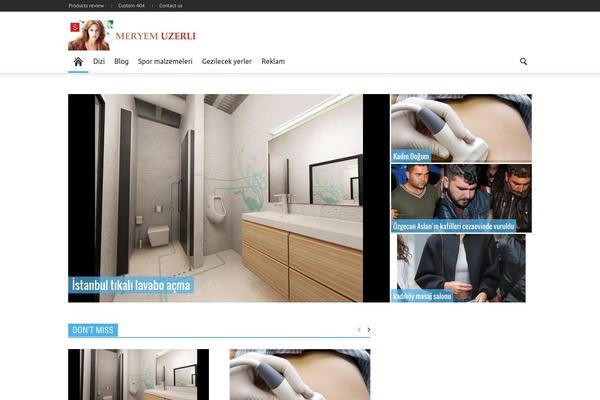 MH Magazine lite theme site design template sample