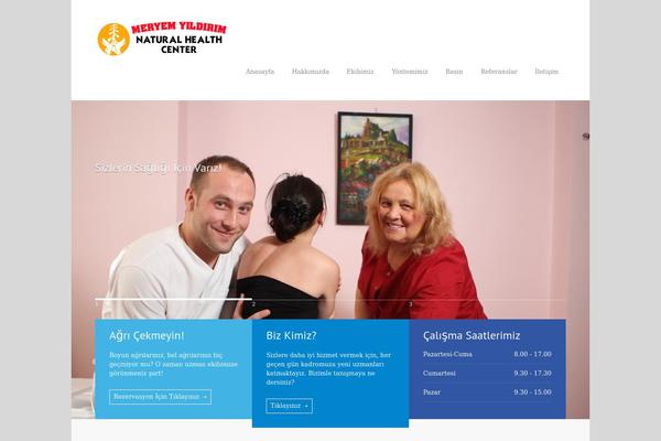 MediCenter theme site design template sample