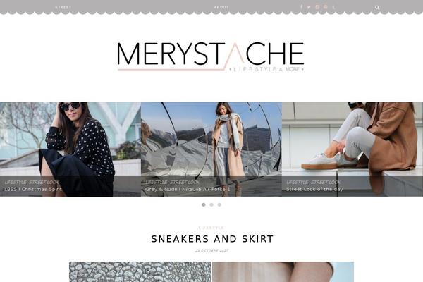 merystache.fr site used Hemlock