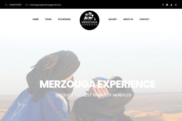 TravelTour theme site design template sample