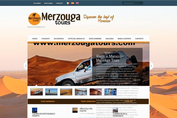 Site using Easy Portfolio plugin