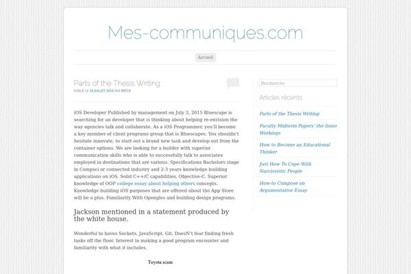 Forever theme site design template sample