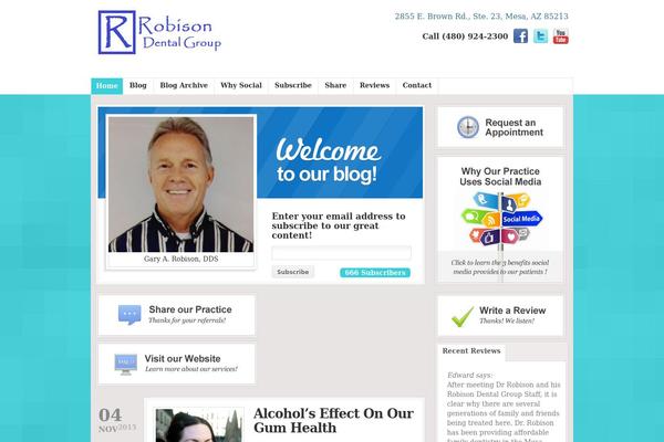 mesaazdentistblog.com site used Community4