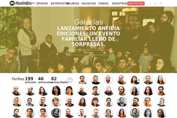 Mg theme site design template sample