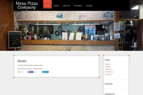 Gdrestaurant theme site design template sample