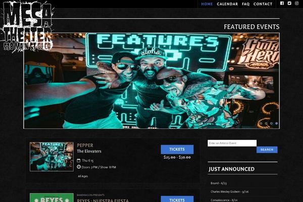 Site using Eventbrite-events-public plugin