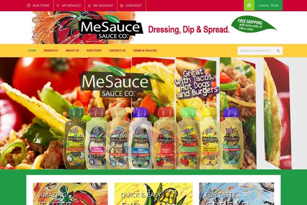 mesauce.com site used SimpleGreat