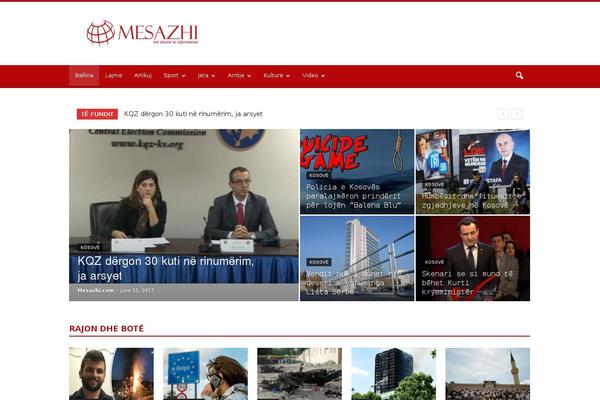 Site using Td-standard-pack plugin