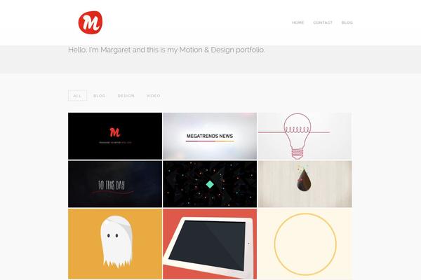 GridStack theme site design template sample