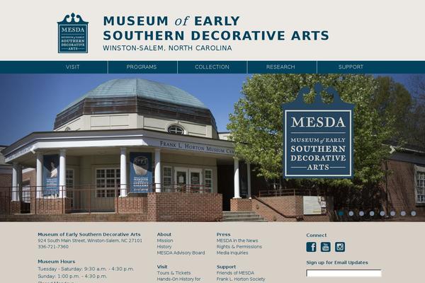 mesda.org site used Mesda