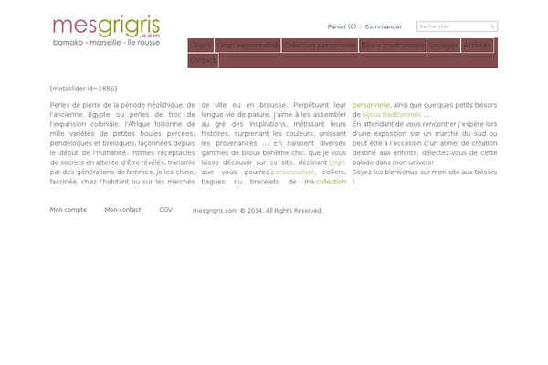Rustik theme site design template sample