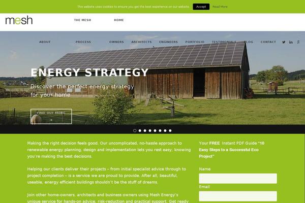 Aku theme site design template sample