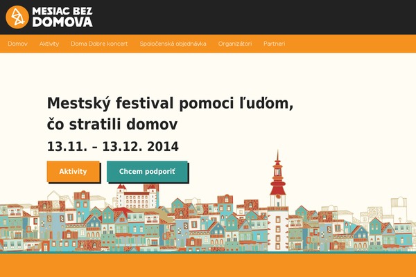 mesiacbezdomova.sk site used Mbd