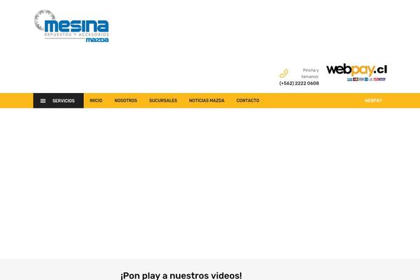 Chromium theme site design template sample