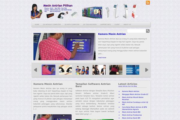 Site using Featured Content Gallery plugin
