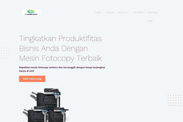 Landingpress-wp theme site design template sample