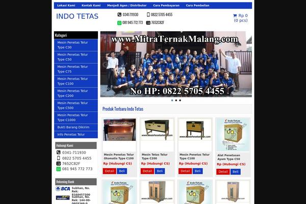 Minimarket theme site design template sample