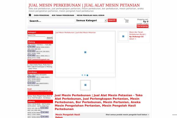 WP-Grosir theme site design template sample