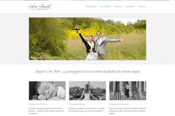 mesinstantsphotos.fr site used Pholiowork