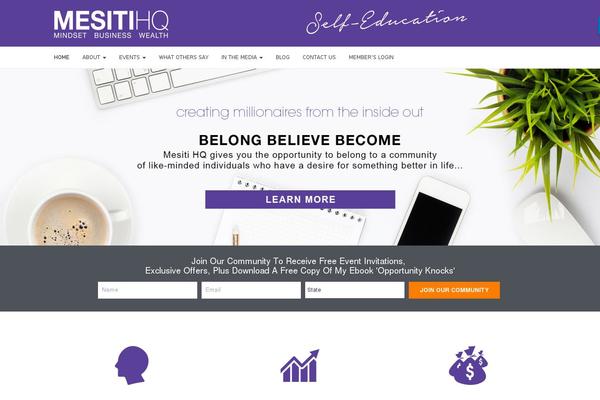 Site using OptimizePressPlusPack plugin