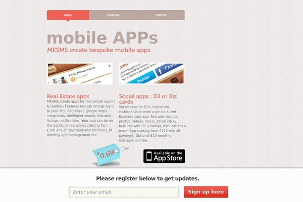 mesms.com site used Iphonetodoapp
