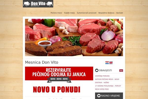 Tasty theme site design template sample