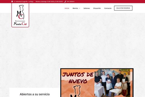 Grandrestaurant theme site design template sample