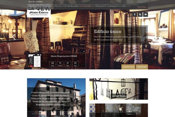 mesonlacueva.com site used Forked