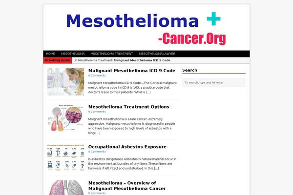 MH Magazine theme site design template sample
