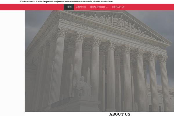 Mai-law-pro theme site design template sample
