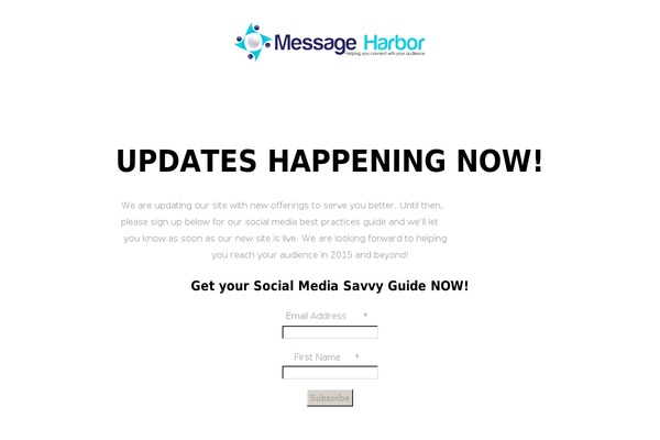 Site using Coming Soon CC plugin