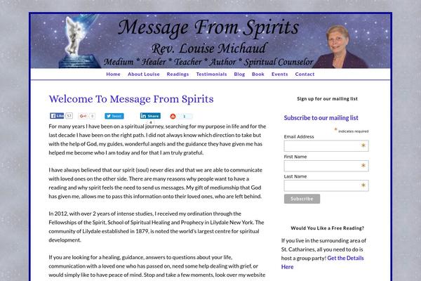 Daily Dish Pro theme site design template sample