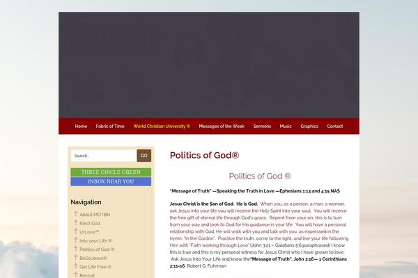 Forgiven theme site design template sample