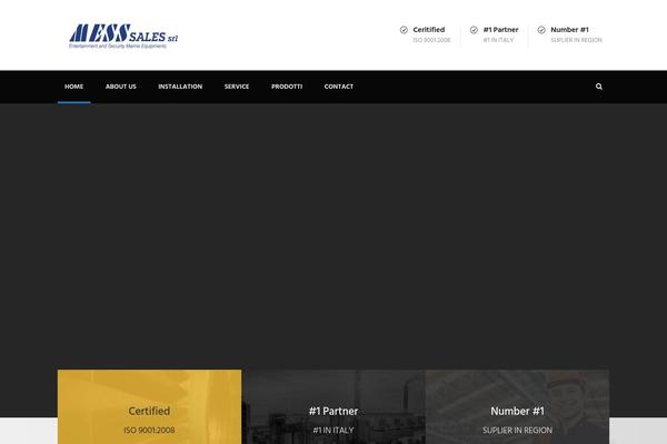 Realfactory theme site design template sample