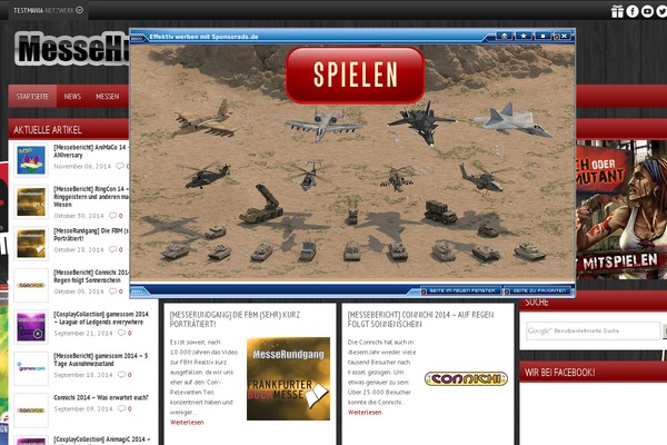 messehunter.de site used Passionate