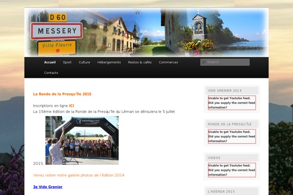 Site using FBF Facebook page Feed Widget plugin