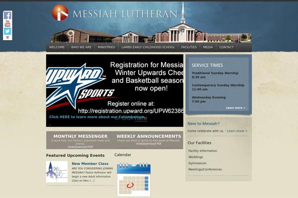 Light of Peace theme site design template sample