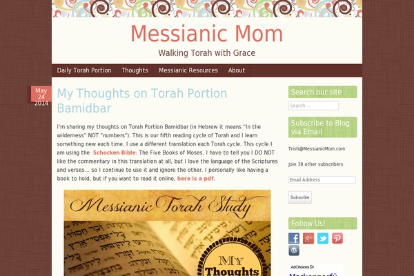 Scrappy theme site design template sample