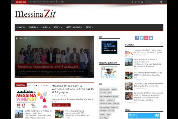 Jarida theme site design template sample