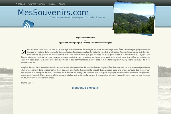 messouvenirs.net site used Version08