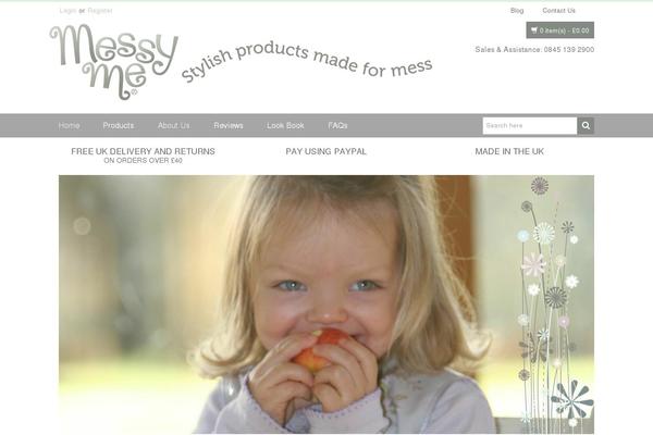 Venedor Child theme site design template sample