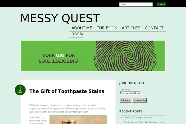 Bueno theme site design template sample