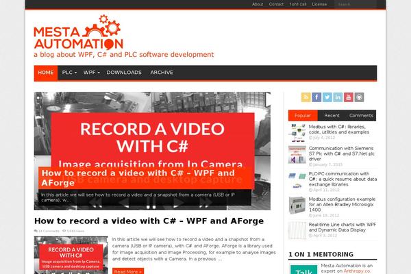Site using Royal PrettyPhoto plugin