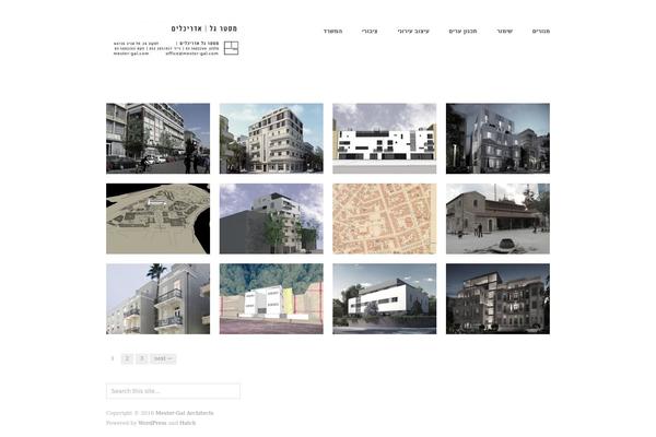 Hatch theme site design template sample