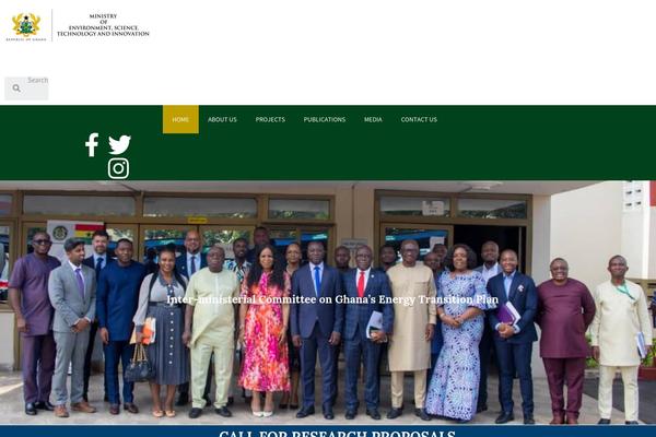 Pressville website example screenshot