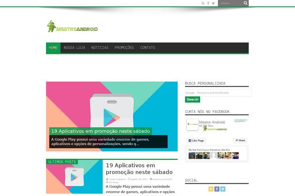 Site using Davenport-theme-addons plugin
